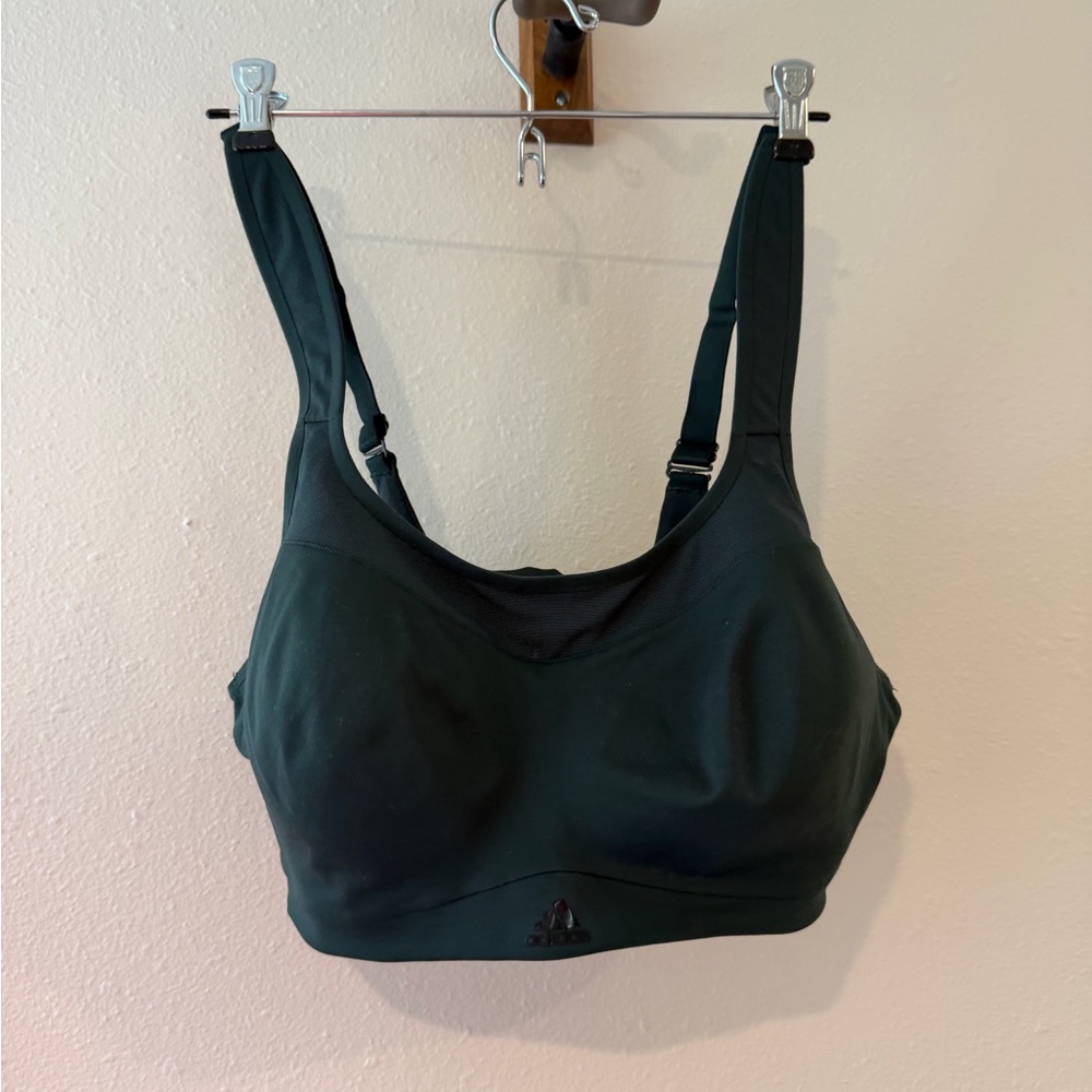 adidas Dark Green Sports Bra
